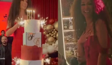 Ελένη Φουρέιρα: Πάρτι «έκπληξη» περίμενε την τραγουδίστρια για τα γενέθλιά της (βίντεο)