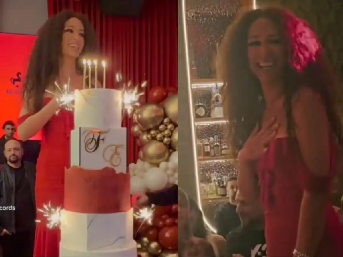 Ελένη Φουρέιρα: Πάρτι «έκπληξη» περίμενε την τραγουδίστρια για τα γενέθλιά της (βίντεο)