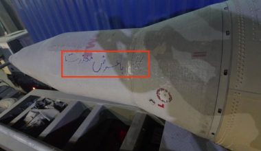 Το Ιράν έγραψε «συγγνώμη» σε πύραυλο που εκτόξευσε εναντίον αραβικής χώρας! (φωτο)