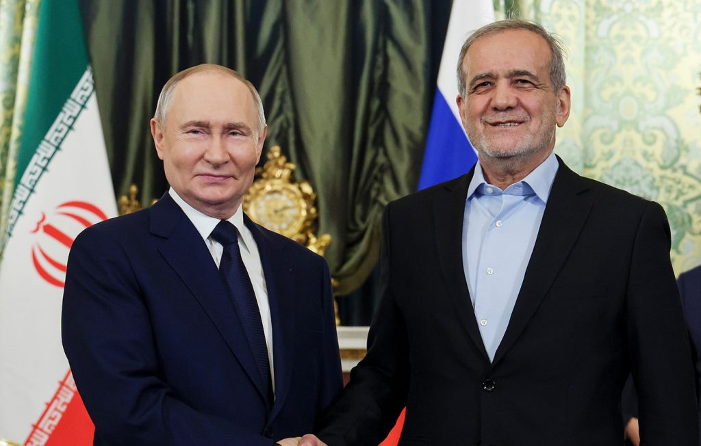 Tηλεφωνική επικοινωνία Β.Πούτιν με τον Μ.Πεζεσκιάν για τον πόλεμο στη Μέση Ανατολή
