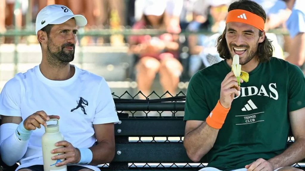 Στέφανος Τσιτσιπάς και Νόβακ Τζόκοβιτς ηττήθηκαν και αποκλείστηκαν στο διπλό του Indian Wells (βίντεο)