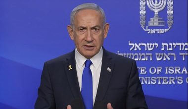 Ο Μ.Νετανιάχου δίνει συνέντευξη την στιγμή που βομβαρδίζουν την Τεχεράνη