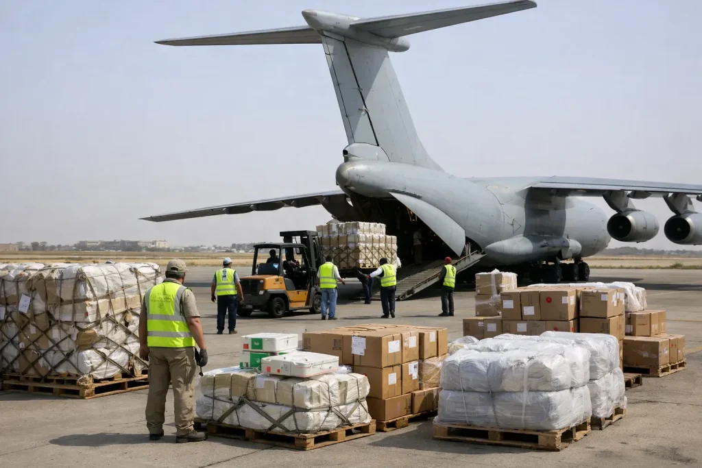 Η Ρωσία παρέδωσε 13 τόνους ανθρωπιστικής βοήθειας στο Ιράν