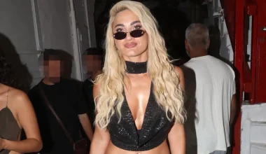 «Ο Χριστός και η Παναγία!» – Η αντίδραση της Ι.Τούνη όταν ρωτήθηκε για το εάν είναι έγκυος (βίντεο)