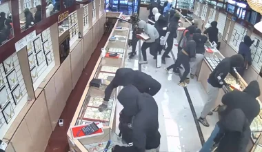 ΗΠΑ: Συμμορία ληστών «μπούκαρε» σε κοσμηματοπωλείο και το «έγδυσε» σε χρόνο ρεκόρ (βίντεο)