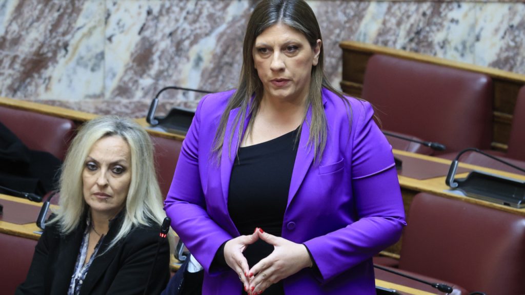 Ένταση στη Βουλή με προσβλητικούς χαρακτηρισμούς κατά βουλευτών της ΝΔ από τη Ζ.Κωνσταντοπούλου