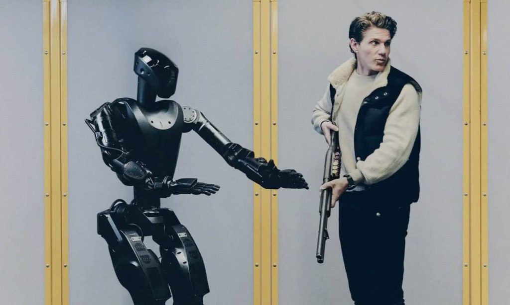 Η Ουκρανία δοκιμάζει τα ανθρωποειδή ρομπότ Phantom MK-1 σε συνθήκες πολέμου