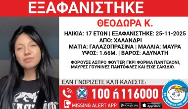 Αγωνία για την εξαφάνιση της 17χρονης Δώρας από δομή φιλοξενίας: «Ανησυχώ για την κόρη μου» λέει η μητέρα της