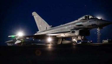 Βρετανικό υπ. Άμυνας: «Πραγματοποιήθηκαν νυκτερινές αποστολές Typhoon στη Μέση Ανατολή»