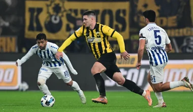 Ατρόμητος – ΑΕΚ 2-2: Tριπλή ισοβαθμία για τους «κιτρινόμαυρους» με Ολυμπιακό & ΠΑΟΚ μετά την ισοπαλία στο Περιστέρι