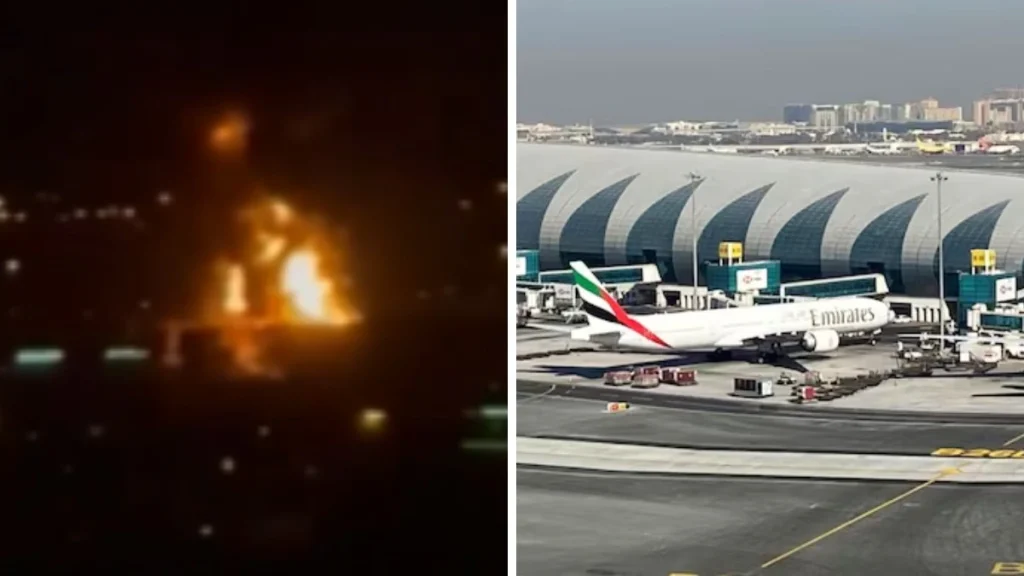 Ιρανικά UAV χτύπησαν περιοχή κοντά στο Διεθνές Αεροδρόμιο του Ντουμπάι: Ξέσπασε μεγάλη πυρκαγιά – Δείτε βίντεο