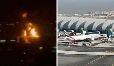 Ιρανικά UAV χτύπησαν περιοχή κοντά στο Διεθνές Αεροδρόμιο του Ντουμπάι: Ξέσπασε μεγάλη πυρκαγιά – Δείτε βίντεο