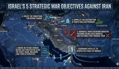 Πόλεμος μέχρι  τέλους: Το Ισραήλ αποκάλυψε τους 5 κύριους στόχους  που μετατρέπουν τη Μέση Ανατολή σε «καμένη γη»