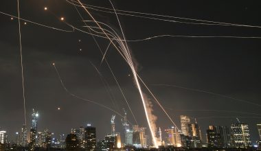 Βίντεο: Το Iron Dome αναχαιτίζει ρουκέτες της Χεζμπολάχ