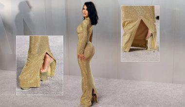 «Χαμός» με τις 20ποντες γόβες της Κιμ Καρντάσιαν στο after party των Όσκαρ – «Με το ζόρι περπατάει» (βίντεο)