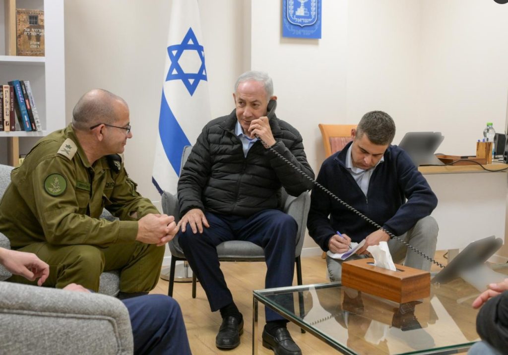 Η στιγμή που ο Μ.Νετανιάχου διατάζει την εξόντωση των ανώτερων αξιωματούχων του Ιράν (φώτο)