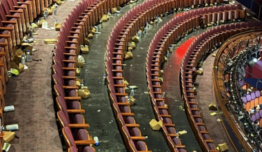 Γεμάτο σκουπίδια το Dolby Theatre μετά την τελετή των Όσκαρ: «Οι πλούσιοι αφήνουν τη βρωμιά τους στους φτωχούς»