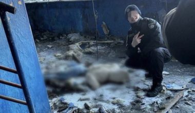 Οργή στην Ουκρανία: Δόκιμος αστυνομικός φωτογραφήθηκε χαμογελαστός δίπλα στο πτώμα 14χρονου κοριτσιού!