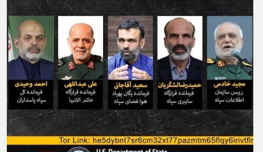 ΗΠΑ: !0 εκατ. $ σε όποιον δώσει πληροφορίες για ηγετικά στελέχη των «Φρουρών της Επανάστασης»