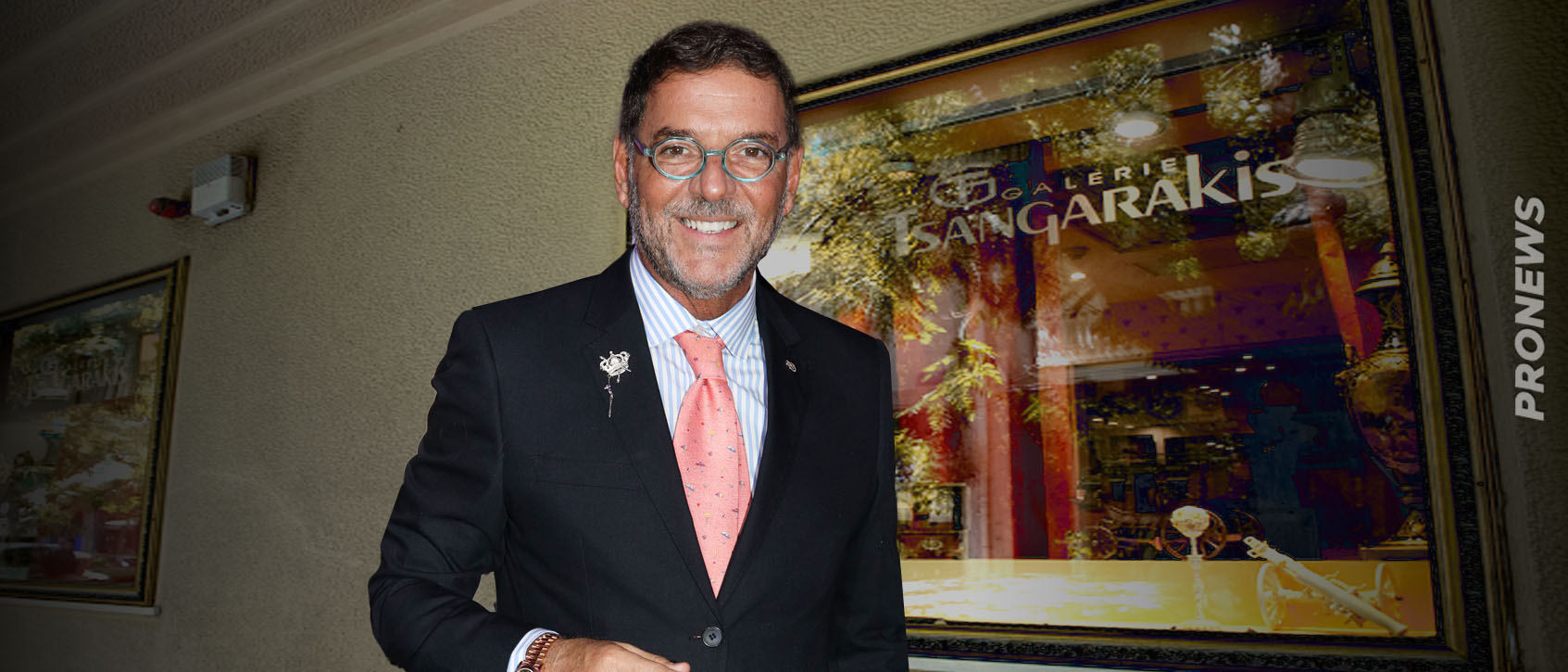 Συνελήφθη ο ιδιοκτήτης γνωστής γκαλερί στο Κολωνάκι Γιώργος Τσαγκαράκης