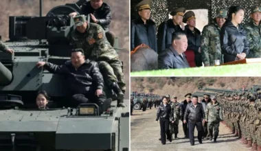 Ο Κιμ και η έφηβη κόρη του οδηγούν άρμα μάχης! (φωτό)