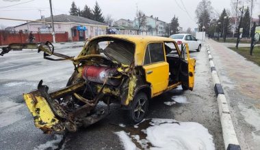 Ουκρανικό FPV κτύπησε εν κινήσει όχημα στο Μπέλγκοροντ: Δείτε φωτογραφίες