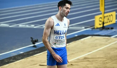 Εκτός μεταλλίων στο Παγκόσμιο Πρωτάθλημα Κλειστού Στίβου ο Μίλτος Τεντόγλου: Έμεινε στην 6η θέση (βίντεο)
