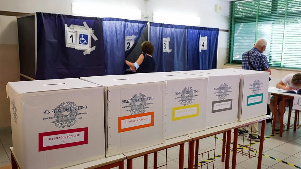 Μεγάλη η συμμετοχή των Ιταλών στο δημοψήφισμα για τη Δικαιοσύνη: Στόχος οι ριζικές αλλαγές σε όλο το σύστημα
