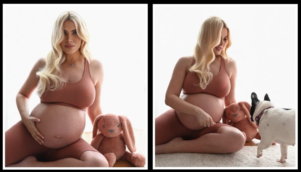 Η Κ.Καινούργιου πόζαρε στον ένατο μήνα της εγκυμοσύνης της και «έλιωσε» το Instagram (φώτο)