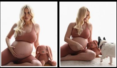 Η Κ.Καινούργιου πόζαρε στον ένατο μήνα της εγκυμοσύνης της και «έλιωσε» το Instagram (φώτο)