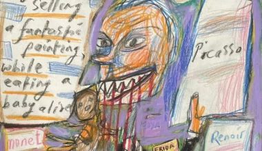 Βρετανία: Σωρεία καταγγελιών για έργα ζωγραφικής που απεικονίζουν Εβραίους να τρώνε μωρά (φώτο)