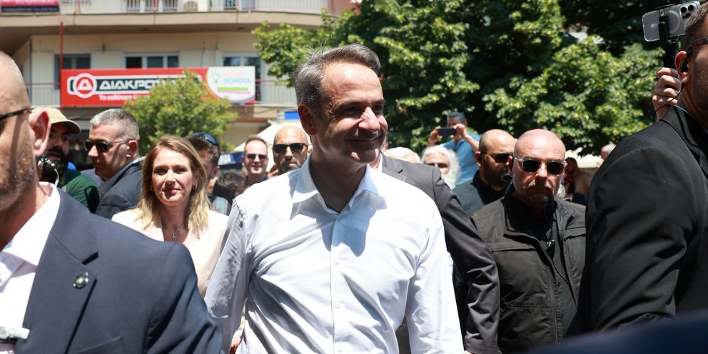 Στην Θεσασαλονίκη ο Κυριάκος Μητσοτάκης με στόχο το «συμμάζεμα» των χαμηλών ποσοστών της ΝΔ