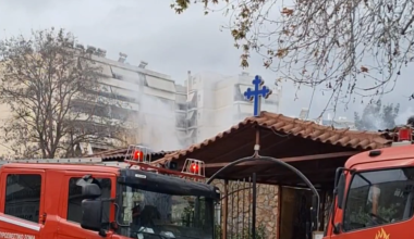 Λιοσίων: Φωτιά σε αποθήκη ναού που χρησιμοποιούνταν ως «καβάτζα» για ναρκωτικά