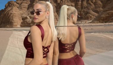 «Πόσο τυχερή νιώθω»: Η Ι.Τούνη πόζαρε αγκαλιά με ανθοδέσμη που της έστειλε ο σύντροφός της