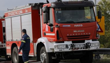 Κεφαλονιά: Φωτιά σε δασική έκταση στην περιοχή Μαυράτα