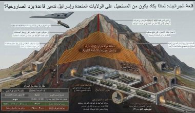 Ο «χάρτης» της «πόλης των πυραύλων» του Ραν στο Ιράν: Χτισμένη υπογείως σε βουνό από γρανίτη σε βάθος 500 μέτρων!