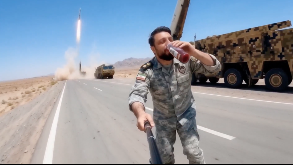 Βίντεο: Ιρανός Φρουρός καταγράφει εκτόξευση πυραύλου πίνοντας τσάι και κάνοντας… σκέιτμπορντ