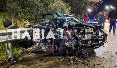 Σφοδρό τροχαίο στην Ηλεία: Χαροπαλεύει 30χρονος μετά από σύγκρουση – Το αμάξι του έγινε κομμάτια (βίντεο-φωτο)
