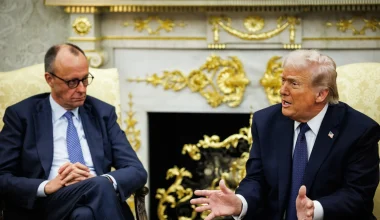 N.Tραμπ κατά Γερμανίας: «Ανάρμοστη και απαράδεκτη η θέση της για τα Στενά του Ορμούζ»