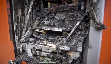 Ανατίναξαν ΑΤΜ σε περιοχή της Φθιώτιδας – Με μπογιά βάφτηκαν τα χρήματα (βίντεο)