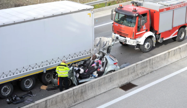 Η ανακοίνωση της ΕΛ.ΑΣ για το τροχαίο με τους δύο νεκρούς στην Εγνατία Οδό