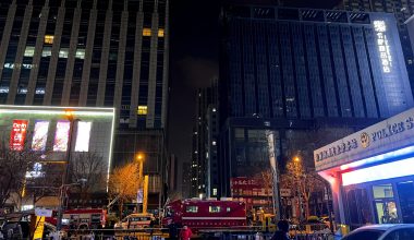 Κίνα: Τεράστια πυρκαγιά σε πολυώροφο κτίριο – Δεκάδες νεκροί και τραυματίες (βίντεο)