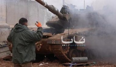 Ισραηλινό άρμα μάχης καταστράφηκε ολοσχερώς από αντιαρματικό πύραυλο που εκτόξευσε η Χεζμπολάχ (φωτο)