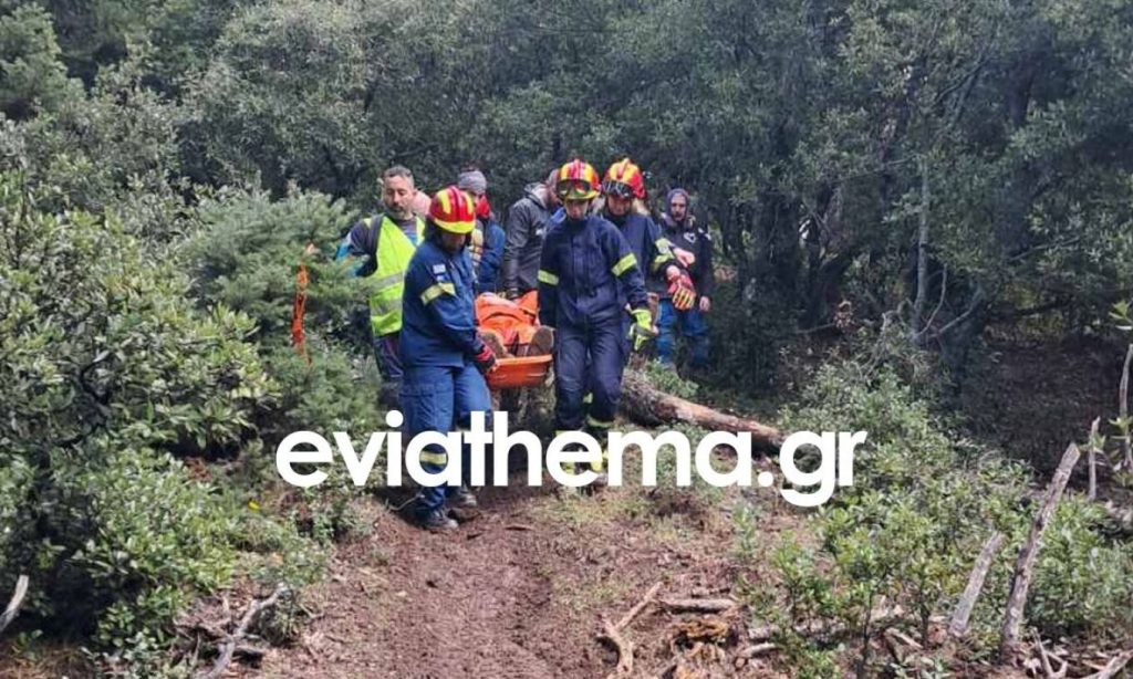 Επιχείρηση διάσωσης στην Εύβοια: Απεγκλωβίστηκε αναβάτης κατά τη διάρκεια αγώνα enduro (βίντεο)
