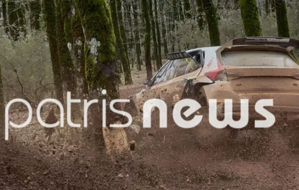 Ατύχημα στο Ολυμπιακό Ράλι: Δείτε τη στιγμή που ο οδηγός χάνει τον έλεγχο του οχήματός του (βίντεο)