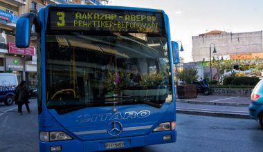 Λάρισα: Άνδρας απείλησε με ψαροντούφεκο οδηγό αστικού λεωφορείου μετά από καβγά