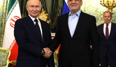 Ο Μ.Πεζεσκιάν ευχαρίστησε τον Β.Πούτιν για την υποστήριξή του στον πόλεμο με το Ισραήλ και τις ΗΠΑ