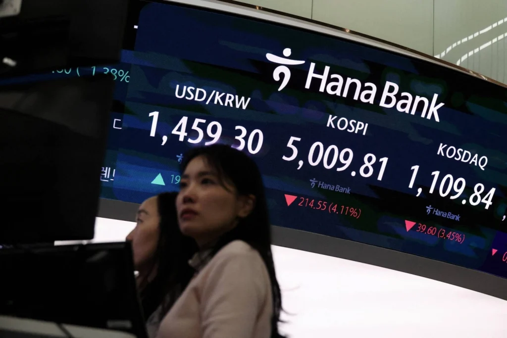 Αισθητή πτώση στο χρηματιστήριο της Νότιας Κορέας εξαιτίας του πολέμου στο Ιράν