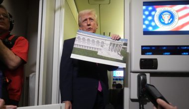 Ν.Τραμπ: «Με αλεξίσφαιρα τζάμια, συστήματα προστασίας από drones και καταφύγιο η νέα αίθουσα χορού»