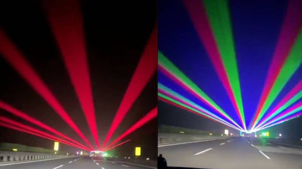 Βίντεο: Η Κίνα κρατάει ξύπνιους τους οδηγούς με ακτίνες λέιζερ